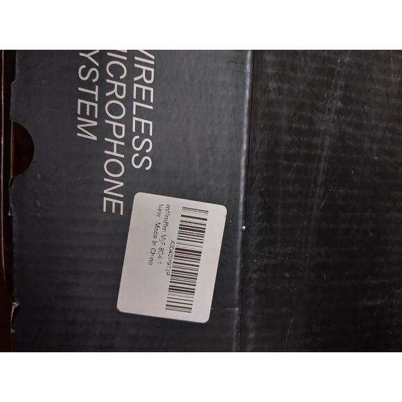 Vocal Artist UHF Wireless Microphone System, Brand New - Picture 10 of 10